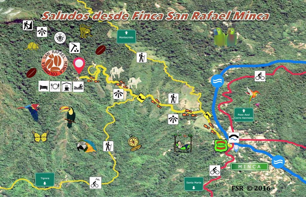 Finca San Rafael - Cafe Y Cacao Минка Экстерьер фото